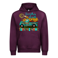 Mauve Wine country roads take me home Urban Hoodie - RanaPortraitStore