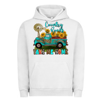 Pigment Lunar Rock country roads take me home Urban Hoodie - RanaPortraitStore