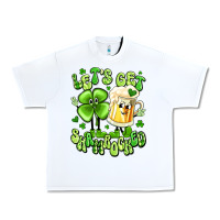 White let's get shamrocked Urban Heavy Tee - Artiststas