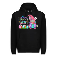 Black happy easter gnomes Premium Hoodie - Zillion Design Studio