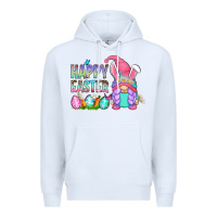 White happy easter gnomes Premium Hoodie - Zillion Design Studio