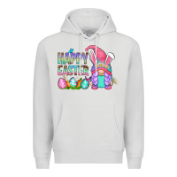 Dove Grey happy easter gnomes Premium Hoodie - Zillion Design Studio