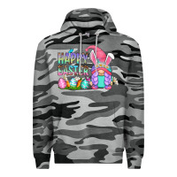 Slate Camo happy easter gnomes Premium Hoodie - Zillion Design Studio