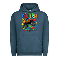 Pigment Midnight Navy autism crusher Urban Hoodie - RanaPortraitStore