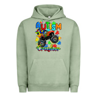 Pigment Oil Green autism crusher Urban Hoodie - RanaPortraitStore