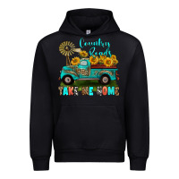 Black country roads take me home Urban Hoodie - RanaPortraitStore
