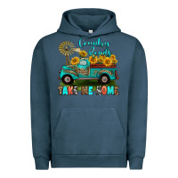 Pigment Midnight Navy country roads take me home Urban Hoodie - RanaPortraitStore