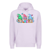 Lilac easter gnomes Premium Hoodie - Zillion Design Studio