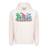 Pale Pink easter gnomes Premium Hoodie - Zillion Design Studio