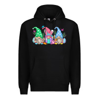 Black easter gnomes Premium Hoodie - Zillion Design Studio