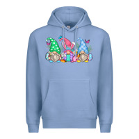 Colony Blue easter gnomes Premium Hoodie - Zillion Design Studio