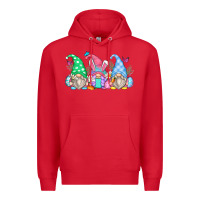 Red easter gnomes Premium Hoodie - Zillion Design Studio