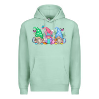 Seafoam easter gnomes Premium Hoodie - Zillion Design Studio