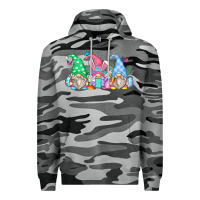 Slate Camo easter gnomes Premium Hoodie - Zillion Design Studio