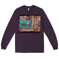 Plum nail hustler tumbler Long Sleeve Tee - BarkalooDesign
