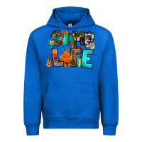 Cobalt camp life Urban Hoodie - RanaPortraitStore