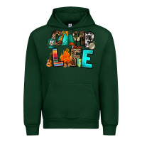 Foreset Green camp life Urban Hoodie - RanaPortraitStore