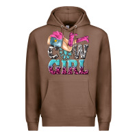 Chestnut cow girl Premium Hoodie - texasbilliewilder
