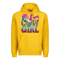 Lemon cow girl Premium Hoodie - texasbilliewilder