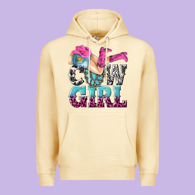 Premium Hoodie cow girl