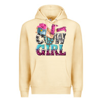 Pina Colada cow girl Premium Hoodie - texasbilliewilder