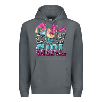 Rock cow girl Premium Hoodie - texasbilliewilder