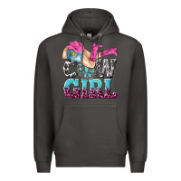 Smoke cow girl Premium Hoodie - texasbilliewilder