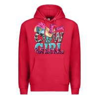 Cardinal cow girl Premium Hoodie - texasbilliewilder