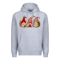 Heather Grey beer gnomes Premium Hoodie - Zillion Design Studio