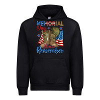 Black memorial day honor remember Urban Hoodie - RanaPortraitStore