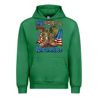Emerald memorial day honor remember Urban Hoodie - RanaPortraitStore