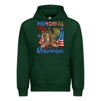Foreset Green memorial day honor remember Urban Hoodie - RanaPortraitStore