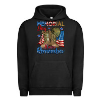 Pigment Black memorial day honor remember Urban Hoodie - RanaPortraitStore