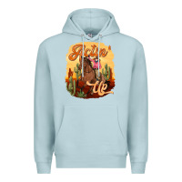 Blue Mist cowgirl actin up Premium Hoodie - texasbilliewilder