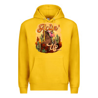 Lemon cowgirl actin up Premium Hoodie - texasbilliewilder