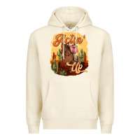 Sandshell cowgirl actin up Premium Hoodie - texasbilliewilder