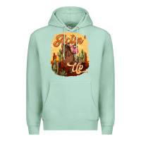 Seafoam cowgirl actin up Premium Hoodie - texasbilliewilder
