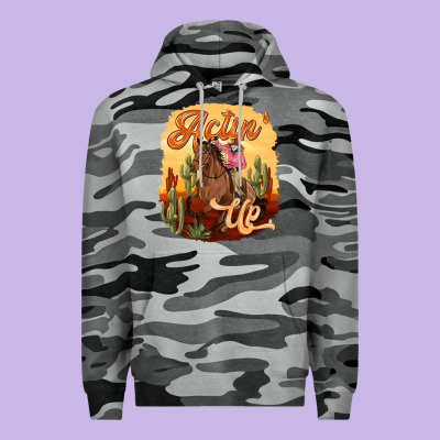 Premium Hoodie cowgirl actin up