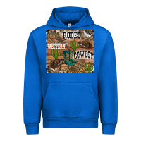 Cobalt western rodeo Urban Hoodie - RanaPortraitStore