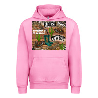 Fuchsia Pink western rodeo Urban Hoodie - RanaPortraitStore