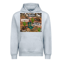 Heather Grey western rodeo Urban Hoodie - RanaPortraitStore