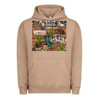 Pigment Burro western rodeo Urban Hoodie - RanaPortraitStore