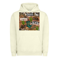 Pigment Pistachio western rodeo Urban Hoodie - RanaPortraitStore