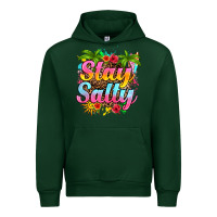 Forest Green stay salty Urban Hoodie - RanaPortraitStore