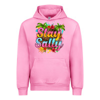 Fuchsia Pink stay salty Urban Hoodie - RanaPortraitStore