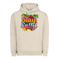Pigment French Oak stay salty Urban Hoodie - RanaPortraitStore