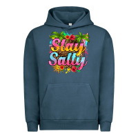 Pigment Midnight Navy stay salty Urban Hoodie - RanaPortraitStore