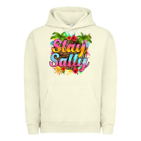 Pigment Pistachio stay salty Urban Hoodie - RanaPortraitStore
