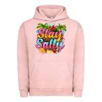Pigment Salmon stay salty Urban Hoodie - RanaPortraitStore