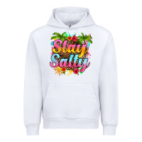 White stay salty Urban Hoodie - RanaPortraitStore
